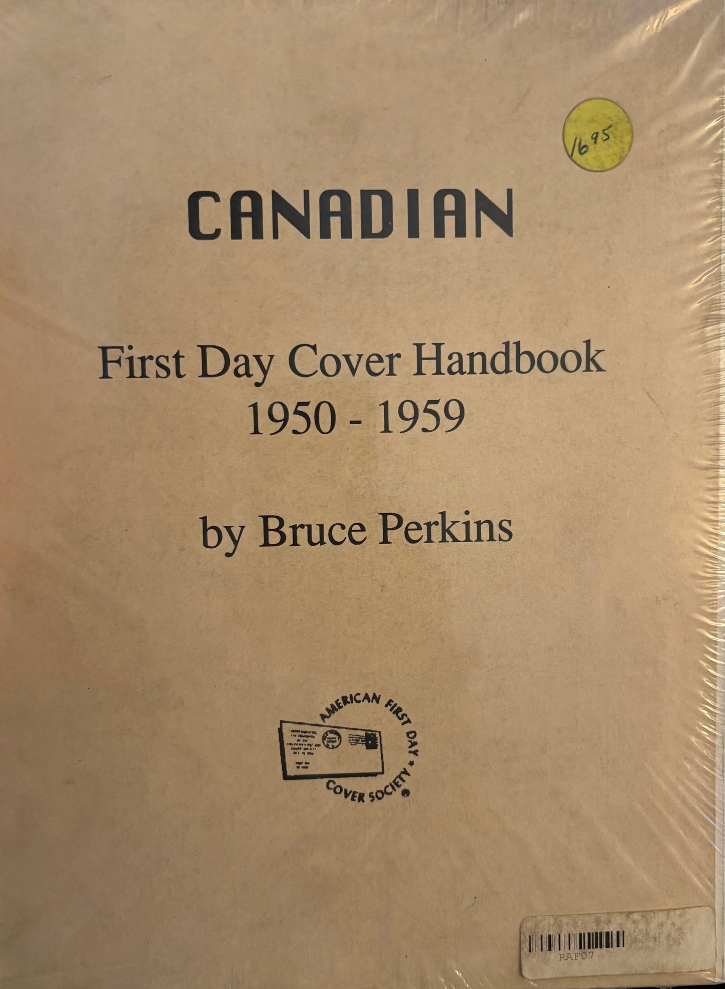 Canadian First Day Cover Handbook 1950-1959