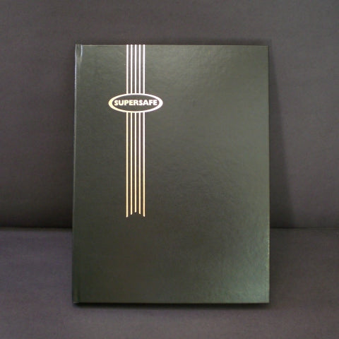 Showgard stockbook 16 white pages