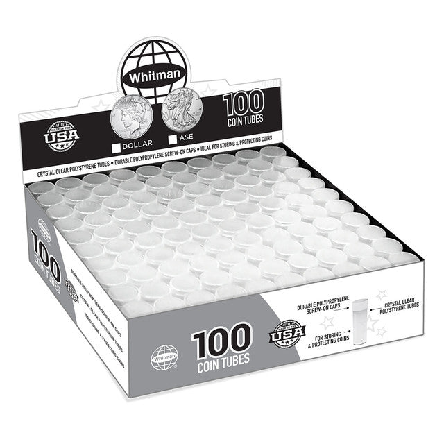 Coin Tubes Box-100 Eagles
