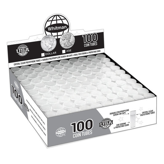Coin Tubes Box-100 Dollars