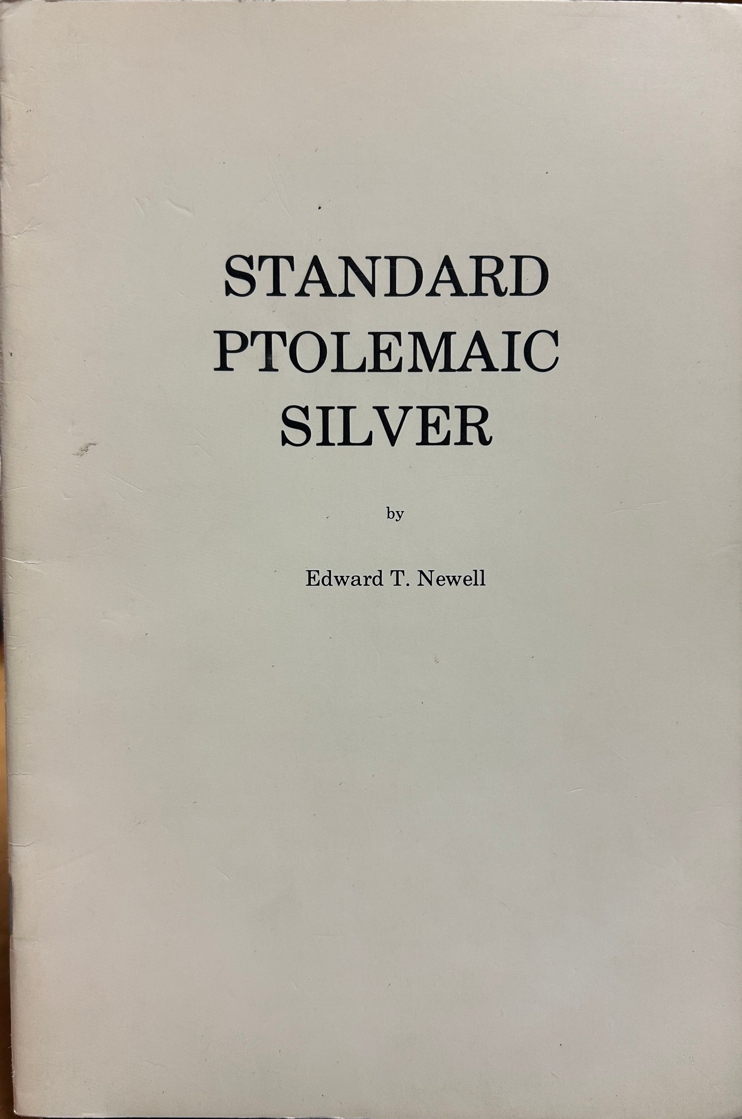 Standard Ptolemaic silver