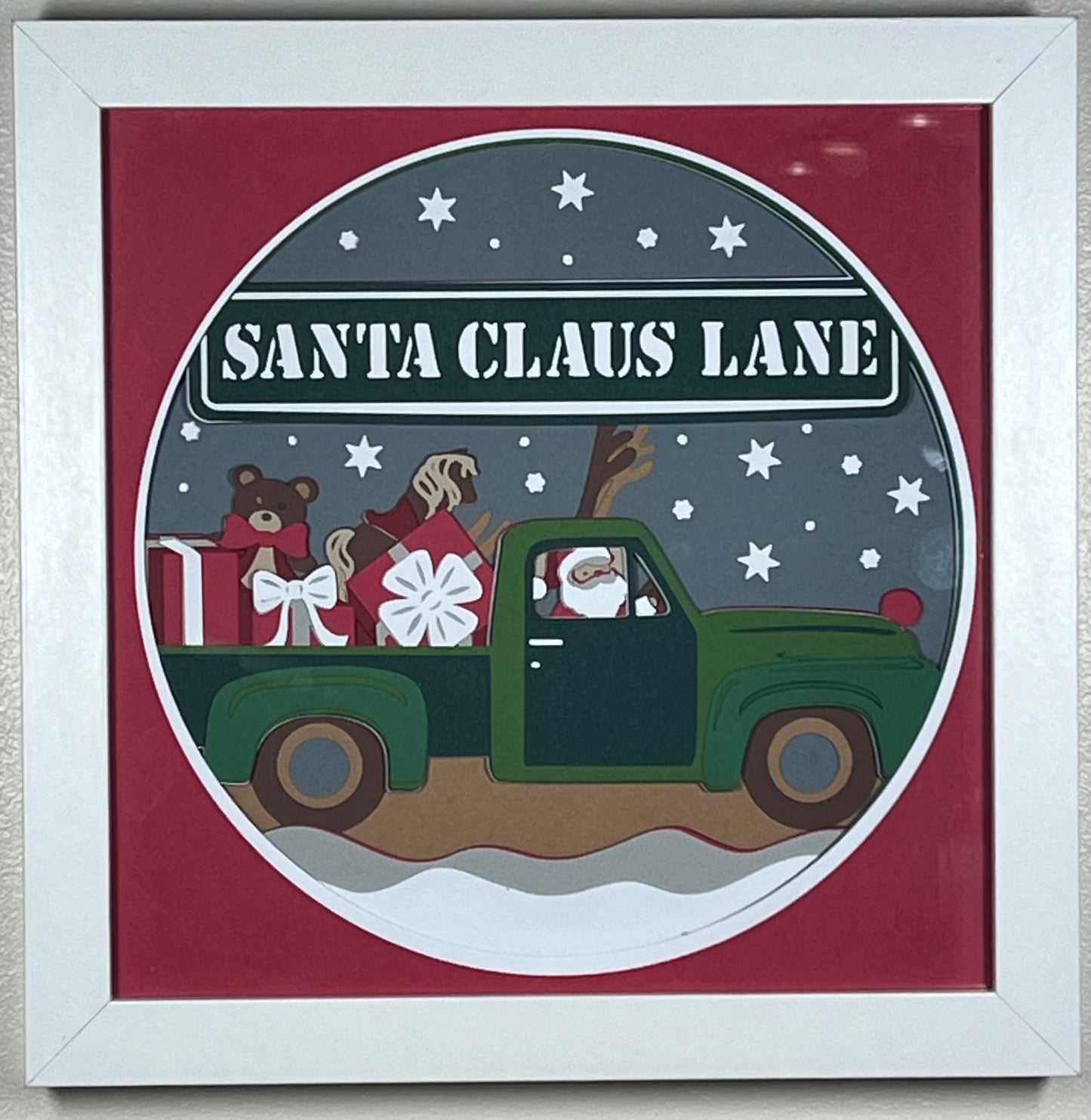 Shadow Box - Santa Claus Lane