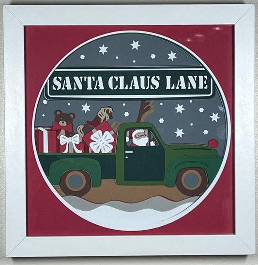 Shadow Box - Santa Claus Lane
