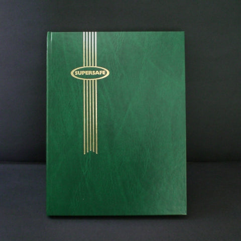 Showgard stockbook 16 white pages