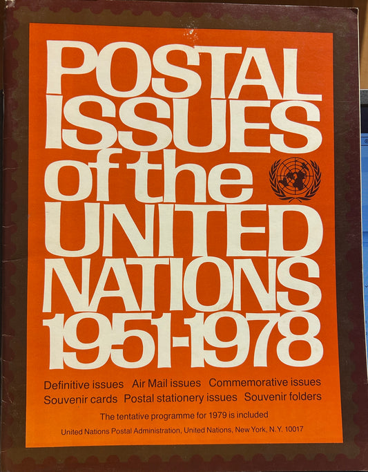 Postal Issues of the United Nations 1951-1978