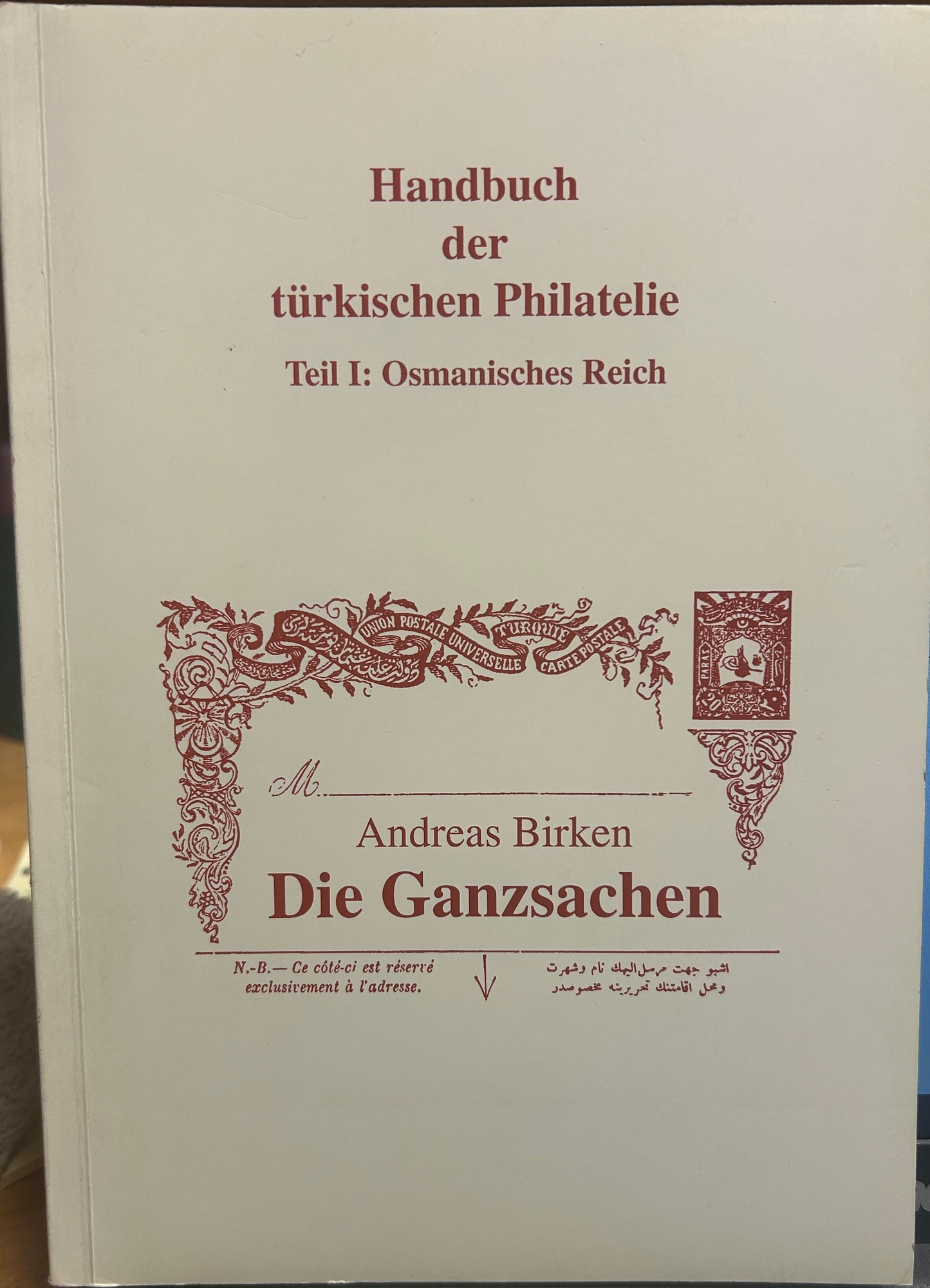 Handbuch der Turkischen Philatelie
