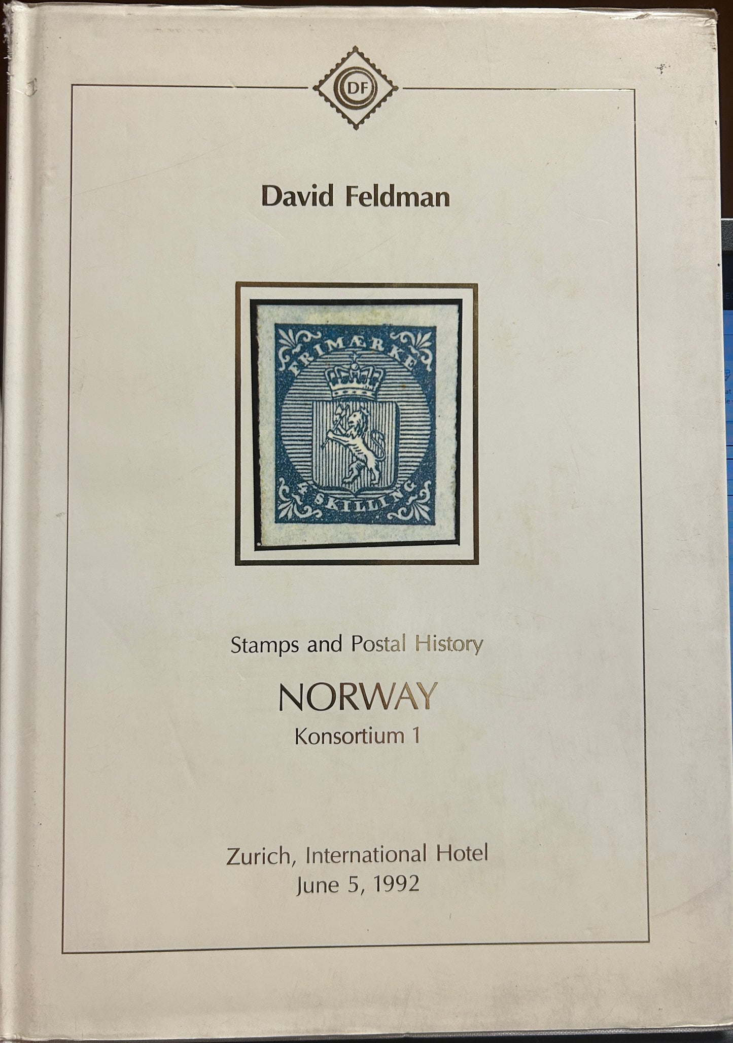 Stamps and postal history Norway Konsortium 1