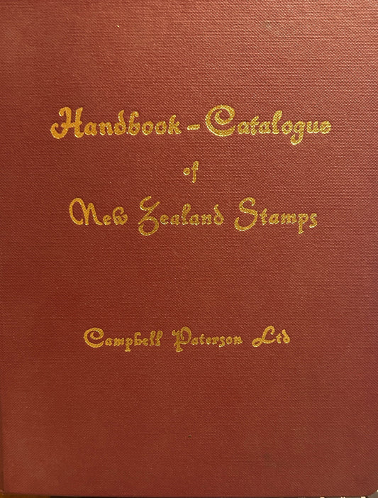 Handbook- catalogue of New Zealand stamps