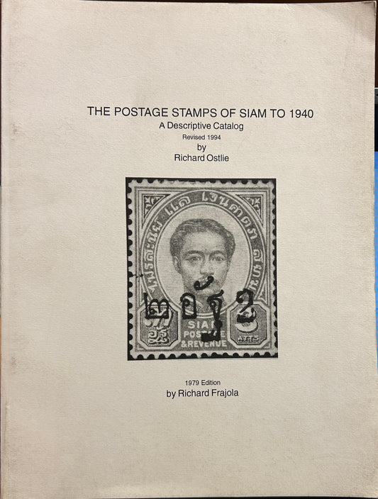 The postage stamps of Siam to 1940