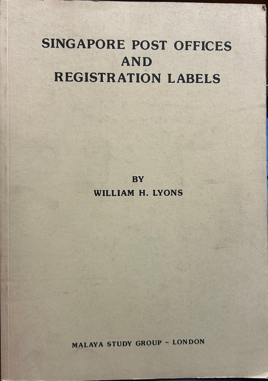 Singapore Post Offices And Registration Labels