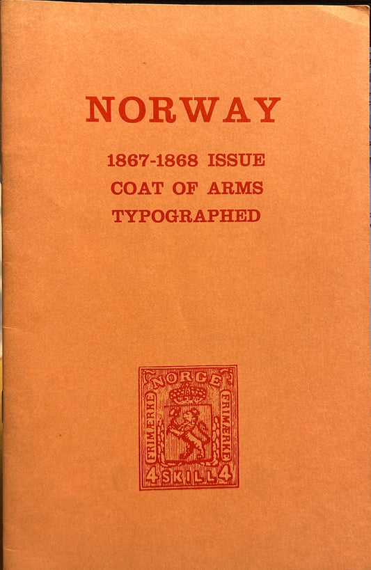 Norway 1867-1868 issue coat of arms typographer