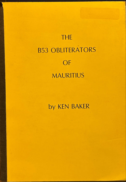 The B53 Obliterators of Mauritius
