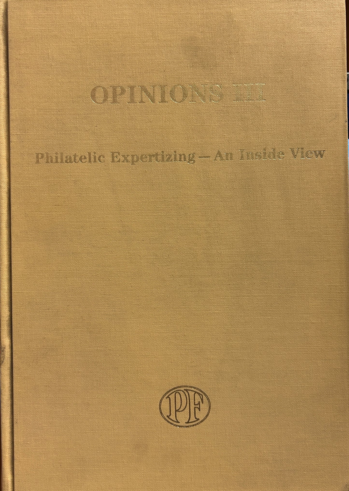Opinions Vol 3