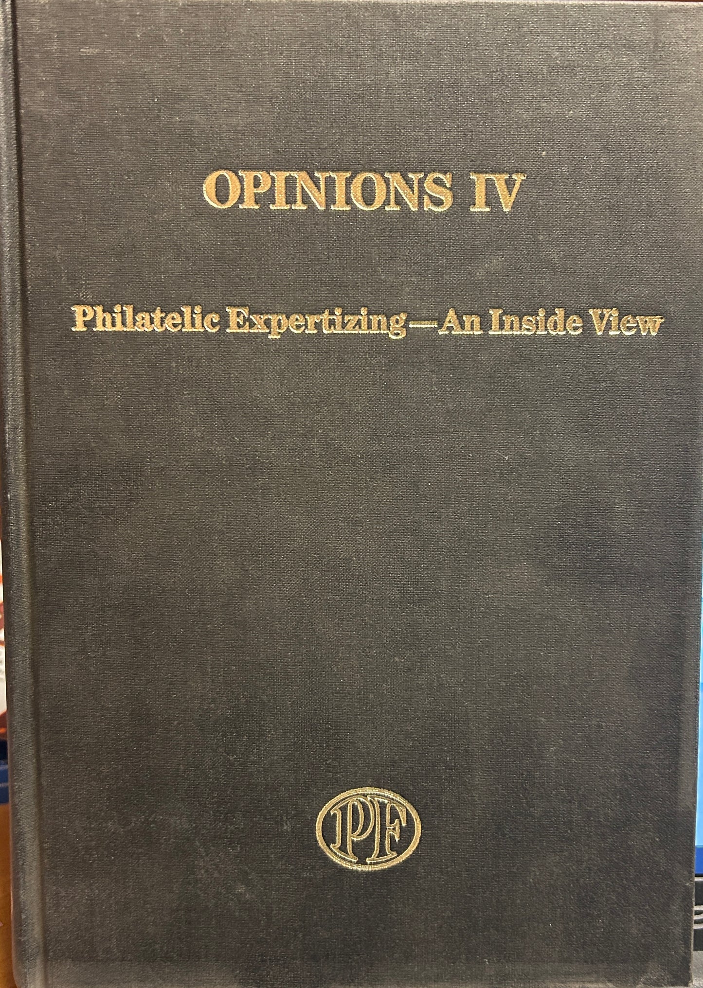 Opinions Vol 4