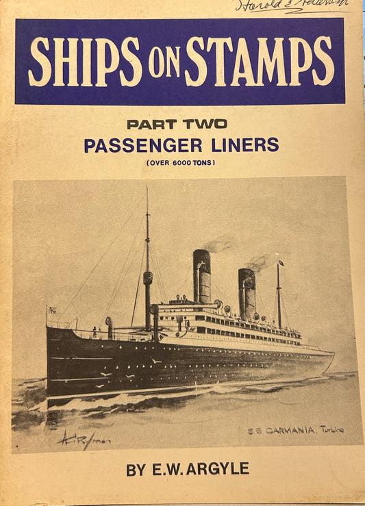 Ships On Stamps 10 volume set