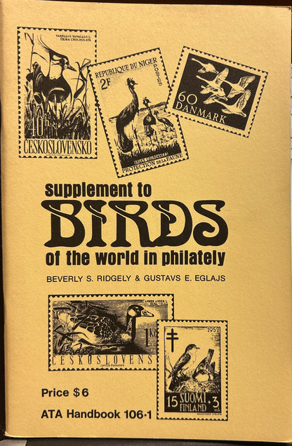 Supplement To Birds Of The World In Philately volume 1 and 2