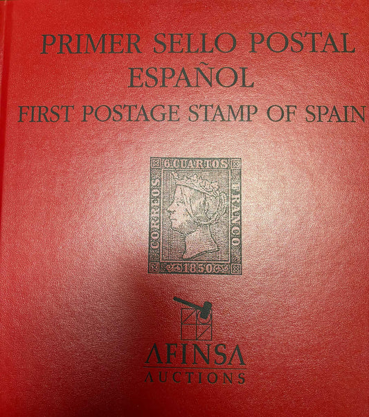 Afinsa First postage stamp of Spain