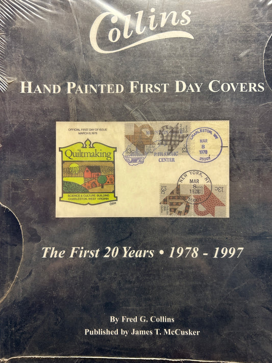 Collin’s hand painted first day covers
