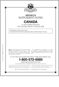 Minkus: Canada 2008 Supplement (12 Pages- 3-Ring)