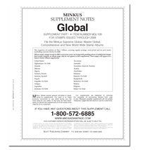 Minkus: Worldwide Global 2009 Supplement Pt. 1  (380 Pages)