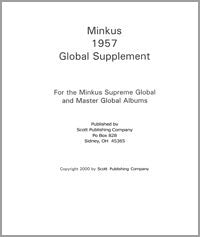 Minkus: Worldwide Global 1957 Supplement (220 Pages)