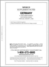 Minkus: Germany 2005 Supplement (10 Pages)