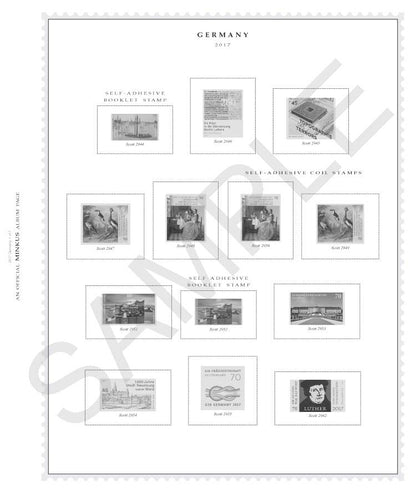 Minkus: Germany 2000 Supplement (7 Pages)