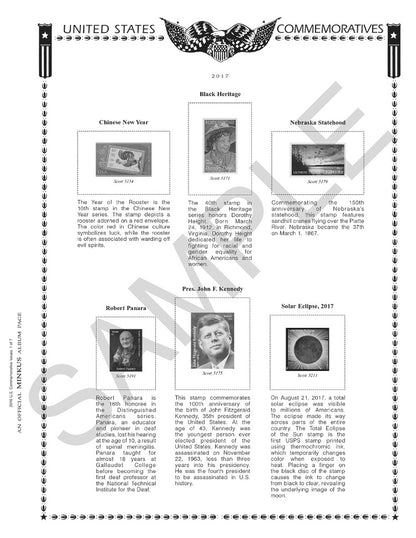 Minkus: US Commemoratives 2011 (9 Pages)