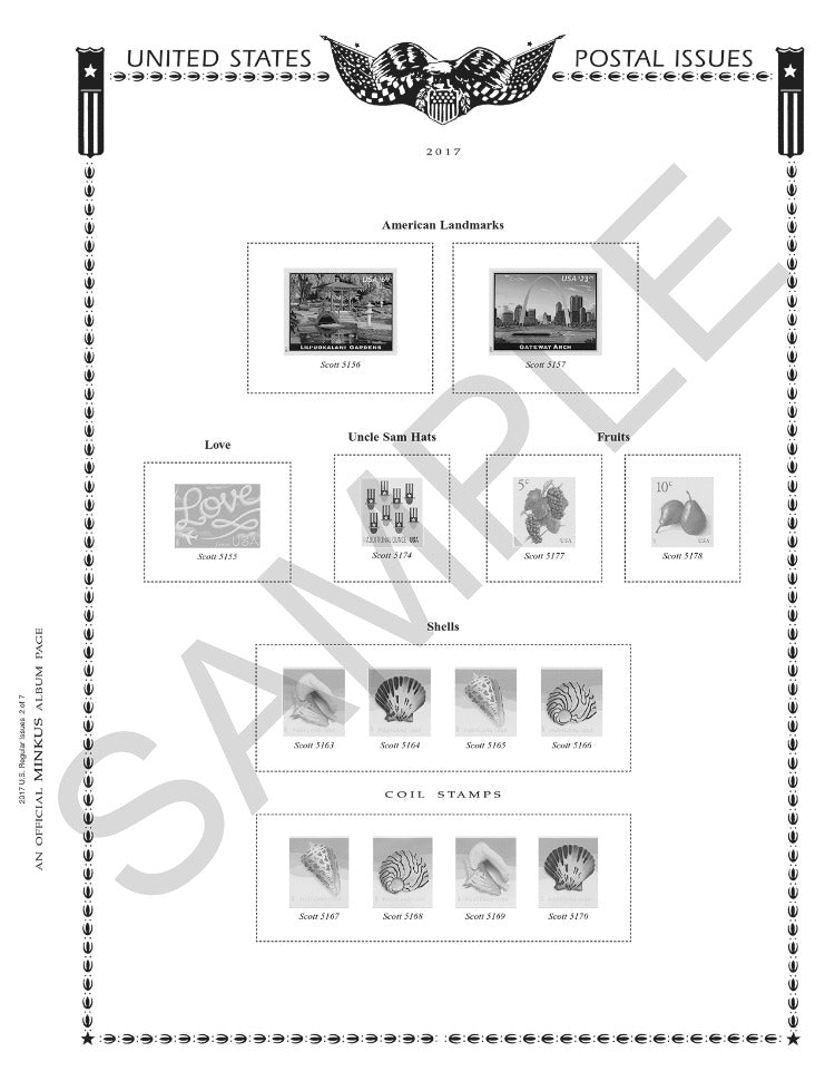 Minkus: US Regular Issues 2011