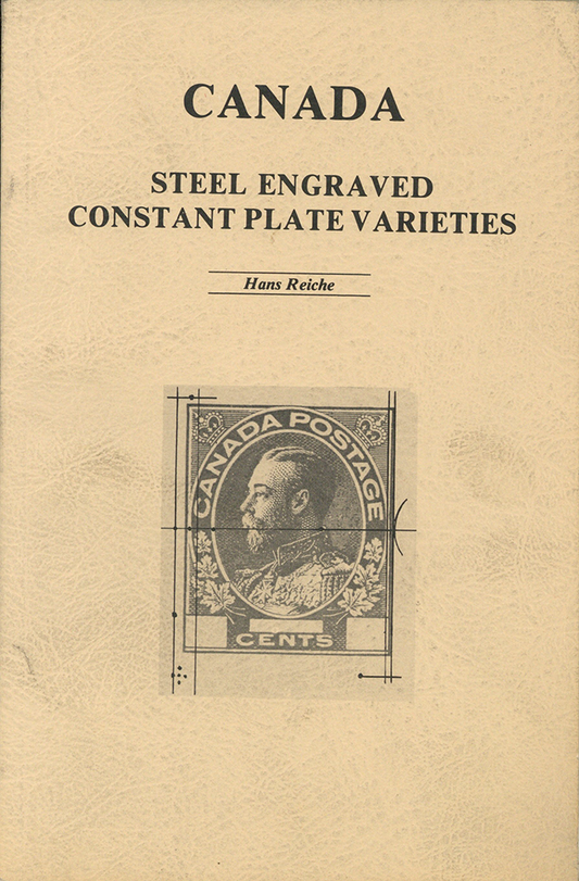 Canada Steel Engraved Constant Plate Varieties