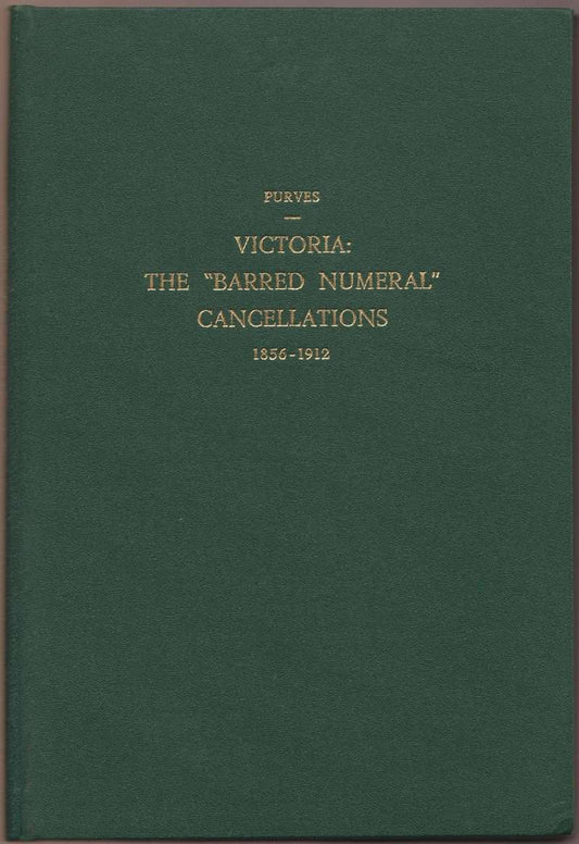 Victoria the barred numeral cancellations 1856-1912