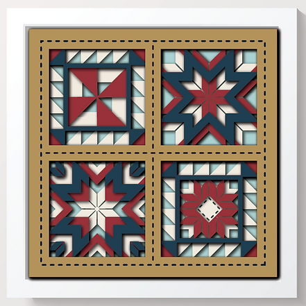Shadow Box - Quilt