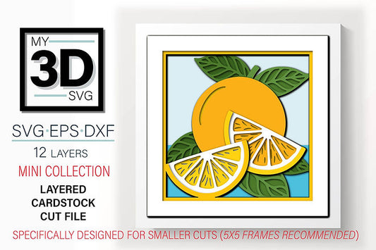 Shadow Box - Orange