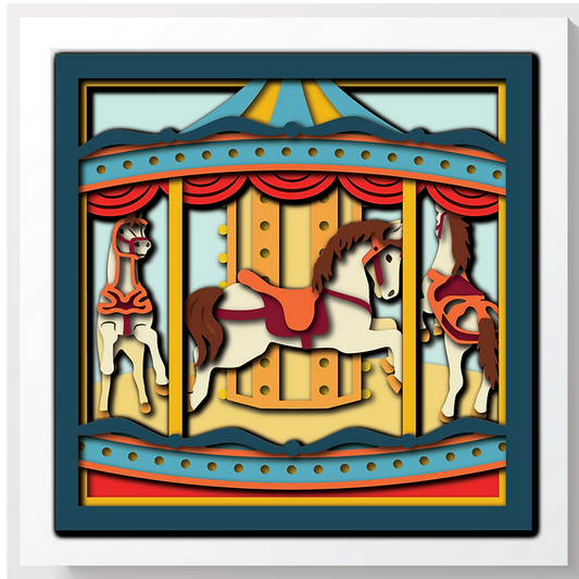 Shadow Box - Carousel