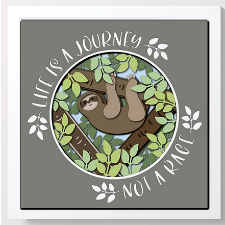 Shadow Box - Sloth