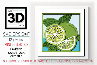 Shadow Box - Lime Mini
