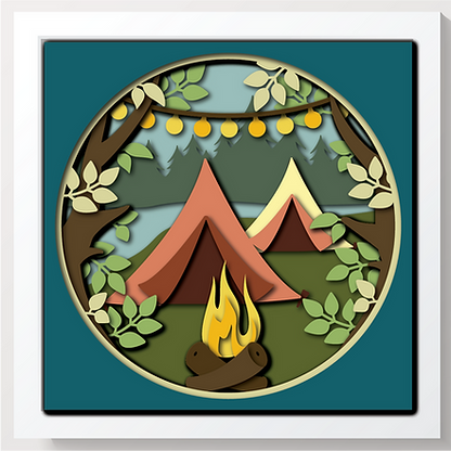 Shadow Box - Tent Campsite