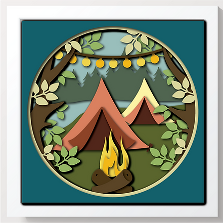 Shadow Box - Tent Campsite