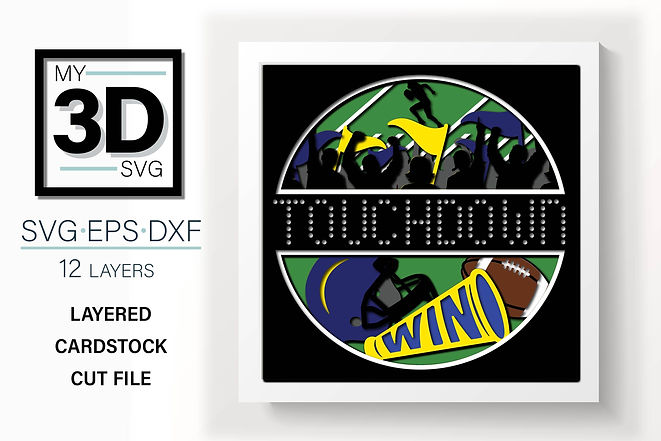 Shadow Box - Football