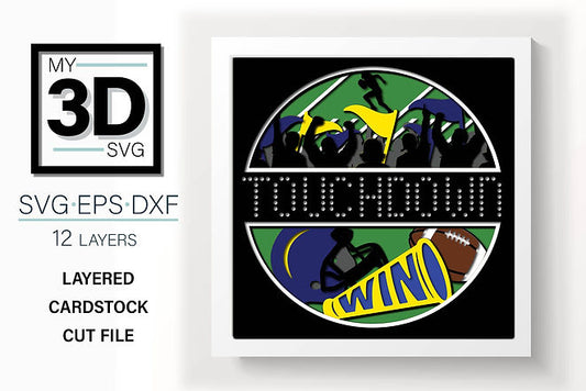 Shadow Box - Football