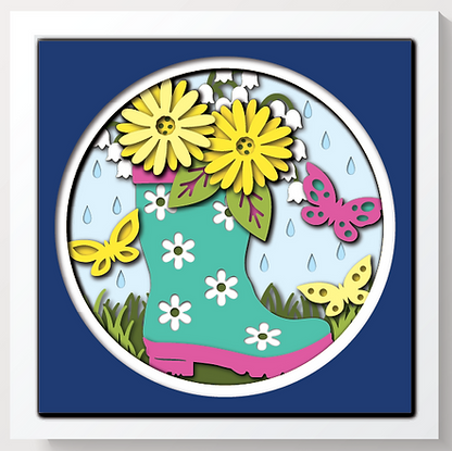 Shadow Box - Rain Boot Mini 3