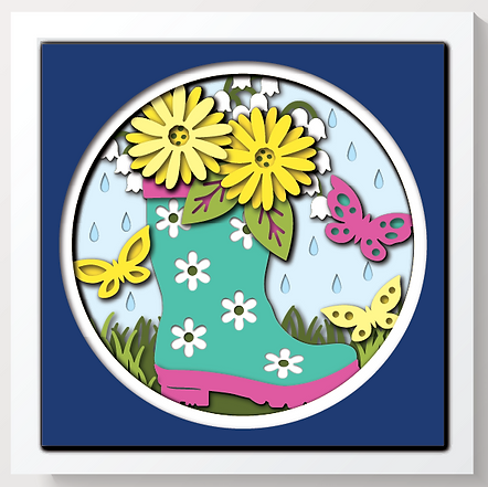 Shadow Box - Rain Boot Mini 3