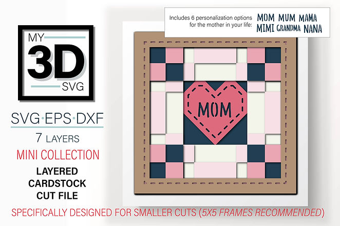 Shadow Box - Heart Patch Mini