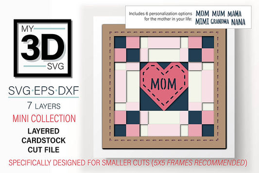 Shadow Box - Heart Patch Mini