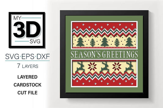 Shadow Box - Seasons Greetings Sweater