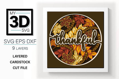 Shadow Box - Thankful