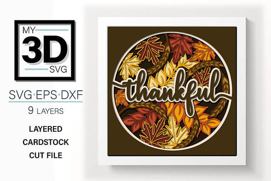 Shadow Box - Thankful