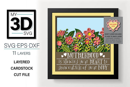 Shadow Box - Customizable Motherhood