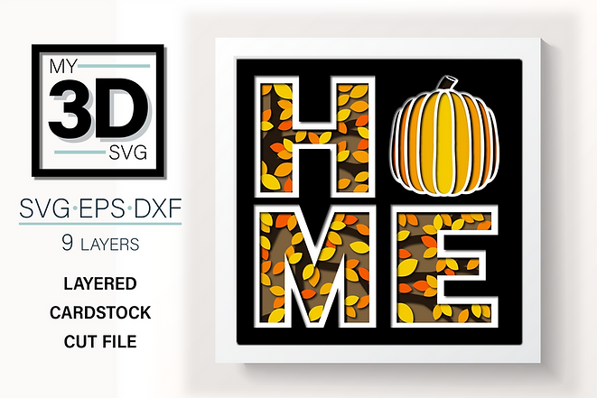 Shadow Box - Home Fall