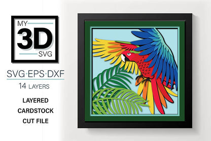 Shadow Box - Parrot